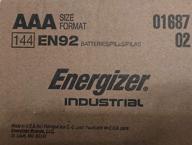 🔋 элементы питания energizer industrial en92 aaa 144 шт. - производство сша | долговечная мощность для любого устройства логотип