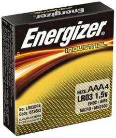 img 2 attached to 🔋 Элементы питания Energizer Industrial EN92 AAA 144 шт. - производство США | Долговечная мощность для любого устройства