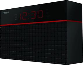 img 3 attached to Coby CRABT 100 BLK Bluetooth Alarm Clock