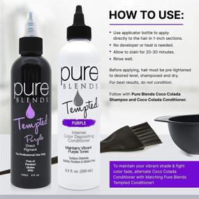img 3 attached to Pure Blends Tempted Direct Pigment Hair Care and Hair Coloring Products