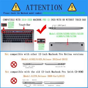 img 3 attached to KCIWGM MacBook Protective Keyboard Compatible