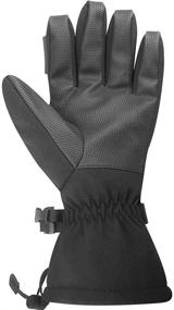 img 1 attached to Igloos Softshell Gloves Shadow Medium