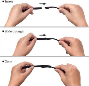 img 1 attached to Original Standard Adjustable Retainer 12Pack（Black）