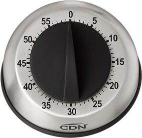 img 1 attached to ⏲️ CDN Heavy Duty Mechanical Timer, Silver, 7" - Reliable and Efficient Kitchen Timer for Precision Cooking