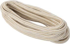 img 3 attached to 🚢 High Quality NovelBee 2 Pack of 3/4“x30’ Double Braid Nylon Dockline: Durable Mooring Rope Dock Line with Spliced Soft Eye