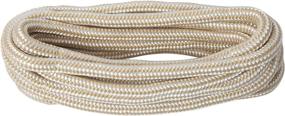 img 2 attached to 🚢 High Quality NovelBee 2 Pack of 3/4“x30’ Double Braid Nylon Dockline: Durable Mooring Rope Dock Line with Spliced Soft Eye