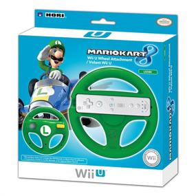 img 4 attached to 🎮 HORI Mario Kart 8 Racing Wheel for Nintendo Wii U (Luigi Edition)