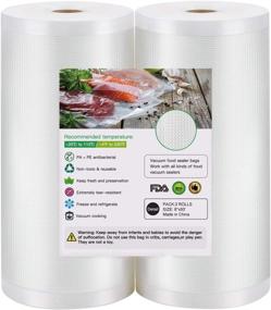 img 4 attached to BoxLegend Vacuum Sealer Bags - 2 Rolls, 8''x50', Commercial Grade Food Saver Bags - BPA Free, Heavy Duty - Ideal for Vacuum Storage, Meal Prep, Sous Vide