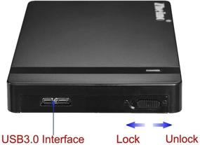 img 1 attached to 💾 Zheino USB 3.0 Hard Drive Disk Enclosure Case: 2.5 Inch SATA HDD/SSD, Tool-Free, UASP Support