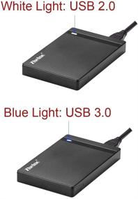 img 2 attached to 💾 Zheino USB 3.0 Hard Drive Disk Enclosure Case: 2.5 Inch SATA HDD/SSD, Tool-Free, UASP Support