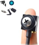 🕵️ portable hd 1000tvl mini spy camera - small cctv pinhole convert bnc security camera for indoor home office surveillance - nanny cam hidden spy video cam dvr - fpv, by tpekka logo