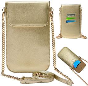 img 4 attached to COCASES Shoulder Adjustable Crossbody Leather Cell Phones & Accessories