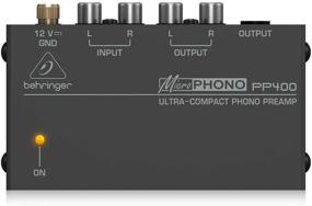 img 4 attached to 🎶 Enhance Your Sound Quality with Behringer Microphono PP400 Ultra-Compact Phono Preamp in Silver