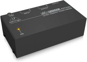 img 3 attached to 🎶 Enhance Your Sound Quality with Behringer Microphono PP400 Ultra-Compact Phono Preamp in Silver