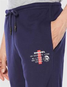 img 2 attached to DIESEL Men's UMLB Peter Peacoat Trousers - Men's Clothing and Sleep & Lounge Collection