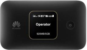 img 4 attached to Huawei E5785Lh-22c 300 Mbps 4G LTE Mobile WiFi (4G LTE Europe, Asia, Middle East, Africa &amp; 3G Global Coverage. 12-Hour Working Time. Original OEM Item) (Black)