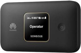 img 3 attached to Huawei E5785Lh-22c 300 Mbps 4G LTE мобильный WiFi (4G LTE Европа, Азия, Ближний Восток, Африка и 3G глобальное покрытие. Рабочее время до 12 часов. Оригинальный OEM-элемент) (Черный).