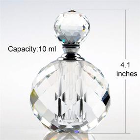 img 3 attached to 💎✨ Exquisite Crystal Vintage Perfume Bottles: A Must-Have for Refillable Travel Accessories