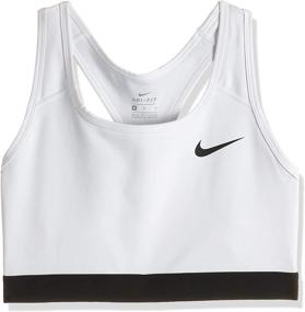 img 3 attached to Nike Womens Medium Support Padded Sports & Fitness and Running