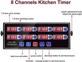 img 3 attached to Slsy Коммерческий ресторан из нержавеющей стали Calculagraph