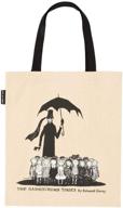 out print gashlycrumb tinies tote logo