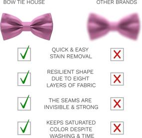 img 2 attached to 🎀 Timeless Pre-Tied Bow Tie Collection for Boys' Accessories via Bow Ties