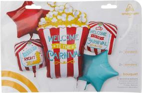 img 2 attached to 🎈 ANAGRAM INTERNATIONAL Multicolored Bouquet Carnival - Various Options