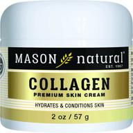 💆 mason natural collagen premium skin cream - anti-aging face and body moisturizer, deep hydration and firming, pear scent, paraben-free, 2 oz logo