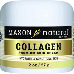 img 4 attached to 💆 Mason Natural Collagen Premium Skin Cream - Anti-Aging Face and Body Moisturizer, Deep Hydration and Firming, Pear Scent, Paraben-Free, 2 OZ