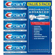 🦷 crest pro-health advanced whitening power toothpaste (6.0 oz, pack of 5): achieve a radiant smile! logo