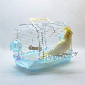 img 2 attached to Lightweight Perch，Portable Transparent Case，Breathable Gear，Small