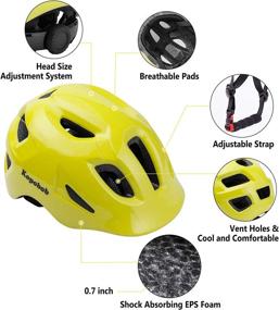 img 2 attached to Kopobob Helmet Toddler Adjustable Cycling