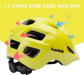 img 1 attached to Kopobob Helmet Toddler Adjustable Cycling
