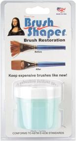 img 1 attached to 🖌️ Revive and Rejuvenate Brushes with Speedball's 2-Ounce Brush Shaper!