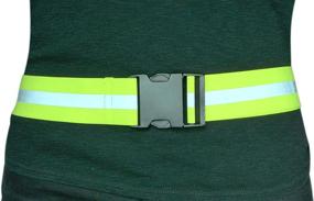 img 3 attached to Enhance Visibility with Endura Max Reflectives Reflective Elastic Belt or Sash: Military Heritage Style Glow Belt