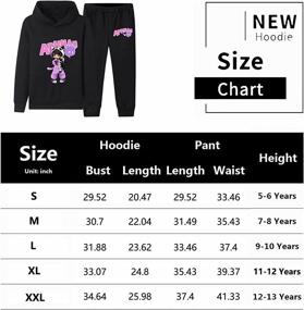 img 1 attached to 👕 Sweater Sweatpants Tracksuit: Trendy Fashion Sweatshirt for Boys' Clothing at Active