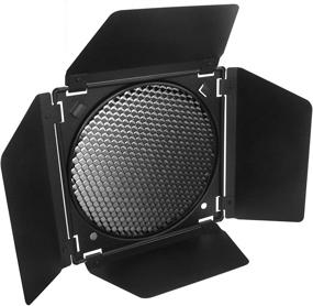 img 3 attached to 🔦 Godox BD-04 Barn Door Barndoor with Honeycomb Grid and Color Gel Filters for 7" Standard Reflector: Enhance Your Lighting Control!
