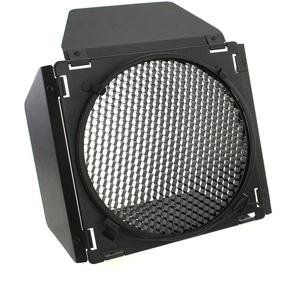 img 2 attached to 🔦 Godox BD-04 Barn Door Barndoor with Honeycomb Grid and Color Gel Filters for 7" Standard Reflector: Enhance Your Lighting Control!