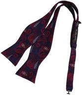 dan smith dba7b03a patterned microfiber boys' accessories in bow ties logo