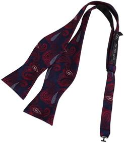 img 4 attached to Dan Smith DBA7B03A Patterned Microfiber Boys' Accessories in Bow Ties