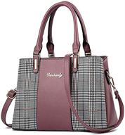 👜 versatile multicolor satchel shoulder handbags & wallets for women logo