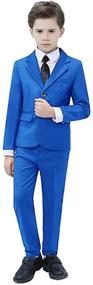 img 2 attached to 👔 Yavakoor Wedding Boys' Clothing: Formal Tuxedo Outfit