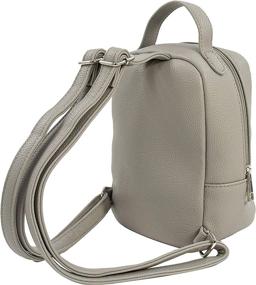 img 1 attached to Exquisite Collection Mini Backpack Beige