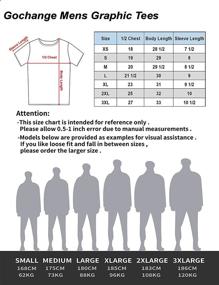 img 1 attached to Gochange Charcoal Graphic Athletic T Shirt: Unleash Your Sports Style!