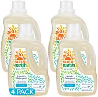sun earth detergent plant based unscented household supplies logo