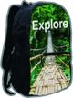 summit lightweight foldable backpack explore logo