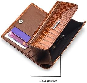 img 2 attached to Dicihaya Wallets Genuine Leather Holders Women's Handbags & Wallets