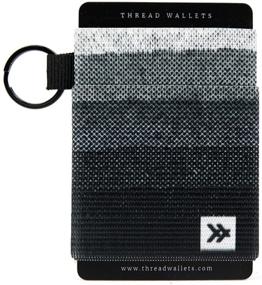 img 4 attached to Thread Wallets - Slim Minimalist Wallet - Front Pocket Credit Card Holder (One Size