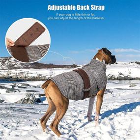 img 2 attached to 🐶 Dog Winter Coat - Warm Jacket for Medium to Large Dogs, Ideal for Cold Weather