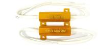 2-pack genssi 50w led bulb fast flash load resistor hid kit - enhanced seo logo